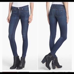 rag & bone Clean Charin Indigo Skinny Jeans Sz 24